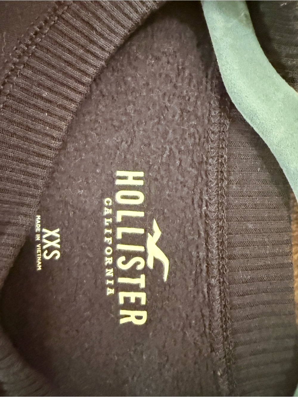 Hollister Navy Blue California Logo Pullover - Picture 4 of 5